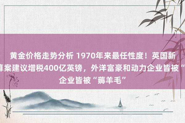 黄金价格走势分析 1970年来最任性度！英国新政府预算案建议增税400亿英镑，外洋富豪和动力企业皆被“薅羊毛”